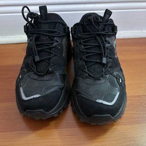 Men's L-Guard Breaker Textile and Suede Sneakers - Black